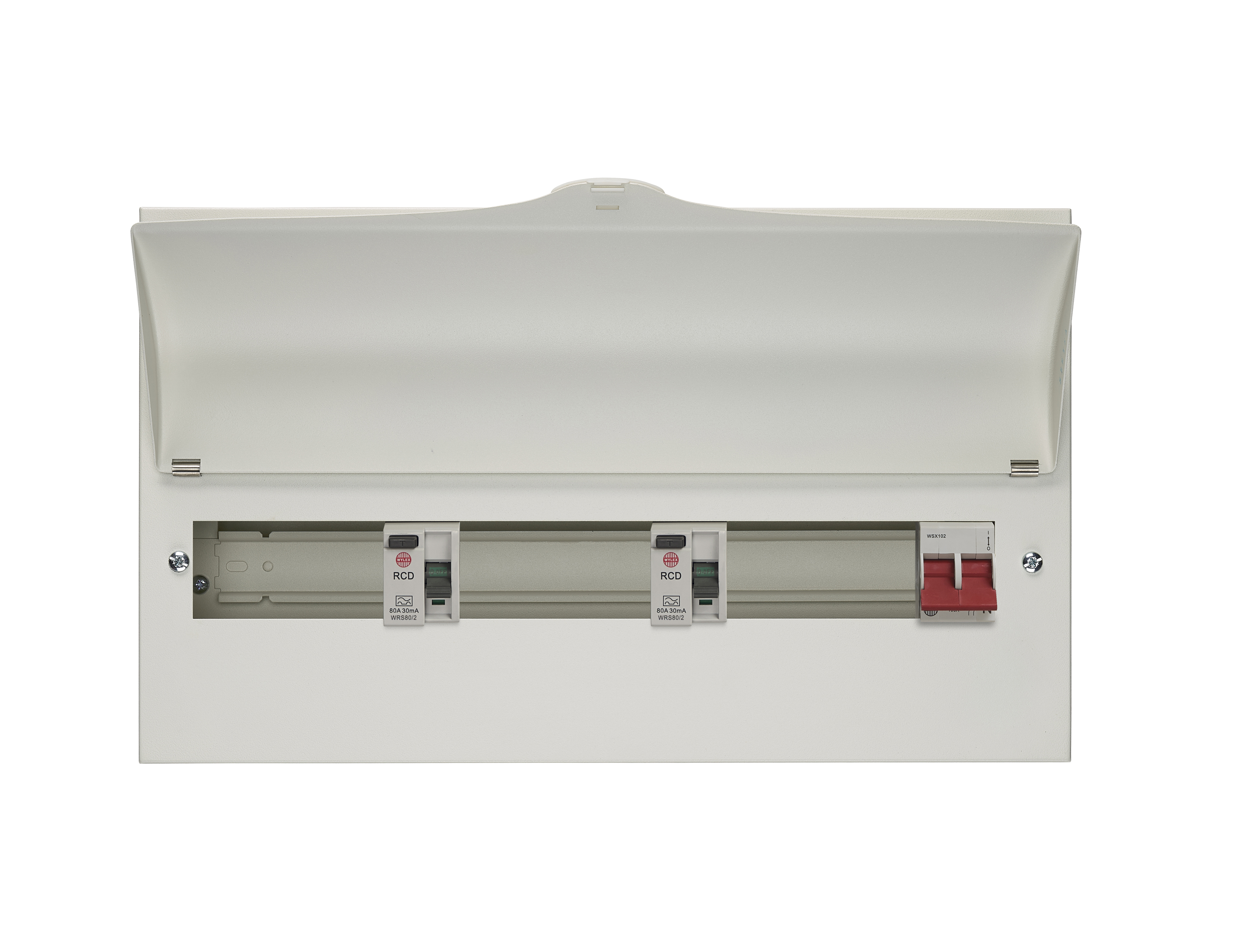 15 Way High Integrity Consumer Unit 100A Main Switch, 80A 30mA RCDs, Flexible Configuration