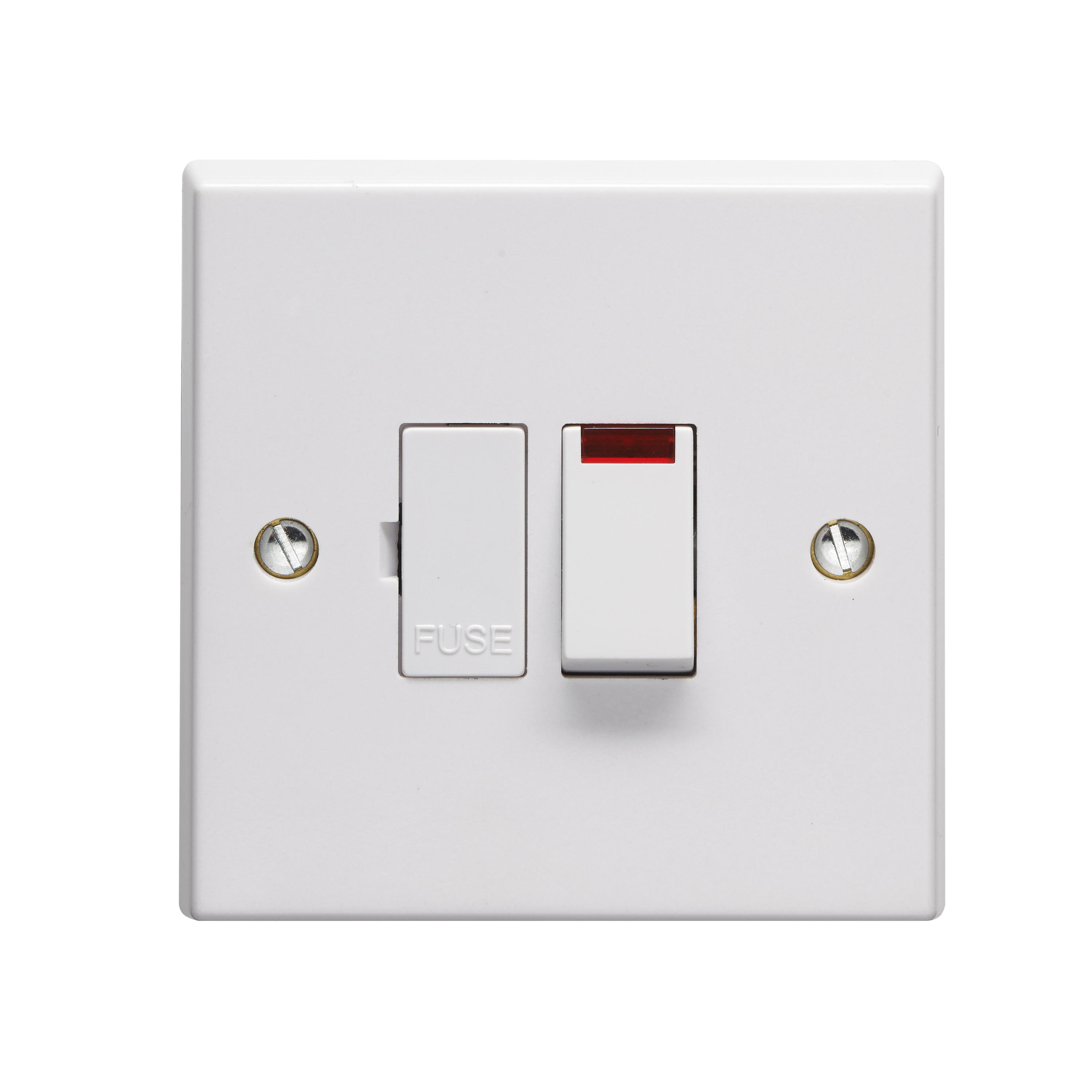 13A Double Pole Switched Fused Connection Unit With Neon Indicator
